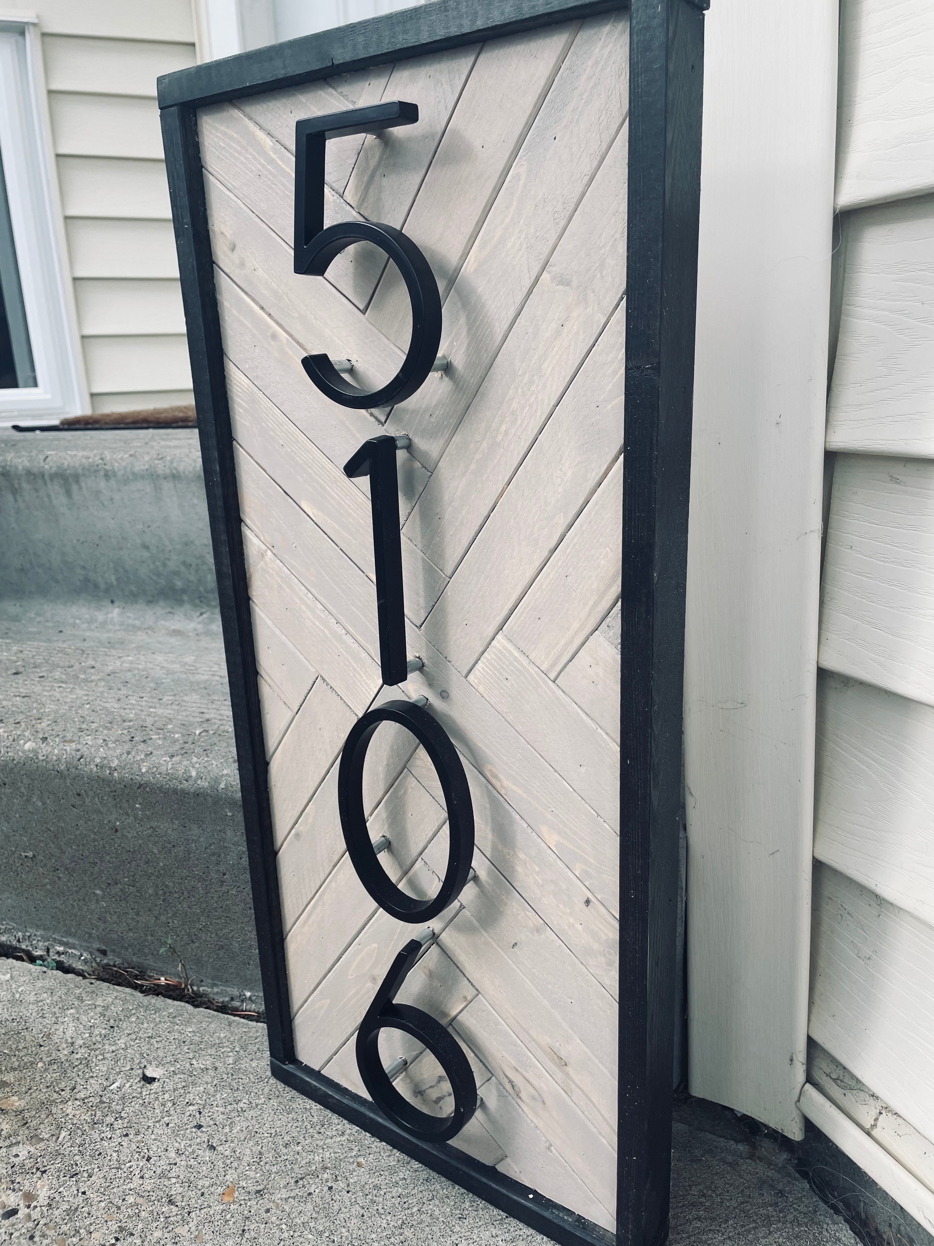 Outdoor House Numbers